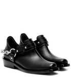 Paco Rabanne - Moto leather ankle boots