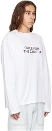 EYTYS SSENSE Exclusive White Compton Long Sleeve T-Shirt