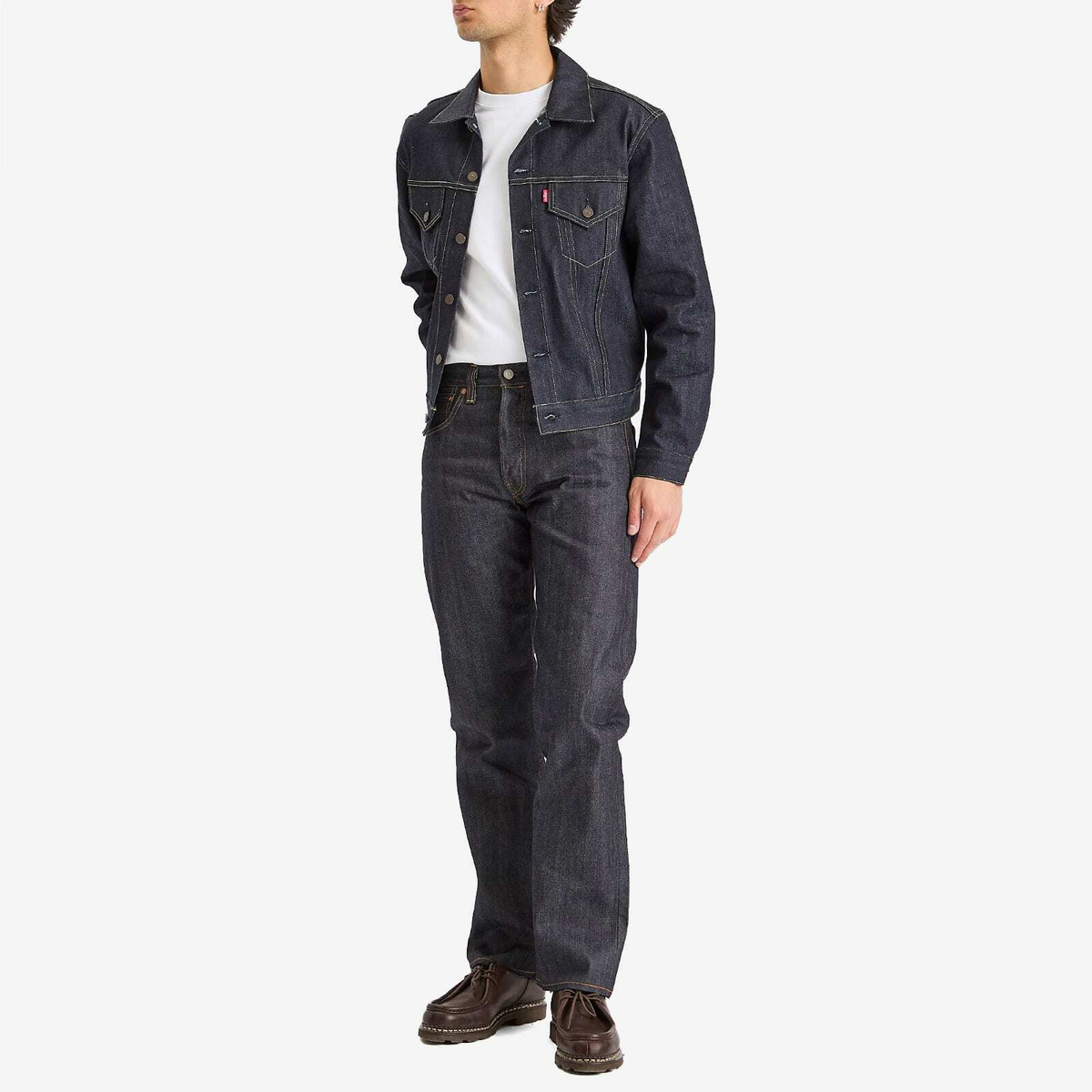 Levi's Men's LVC 1947 501® Selvedge Jeans in Organic Rigid 1947