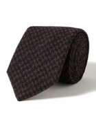 Mr P. - 8cm Houndstooth Wool and Silk-Blend Tie