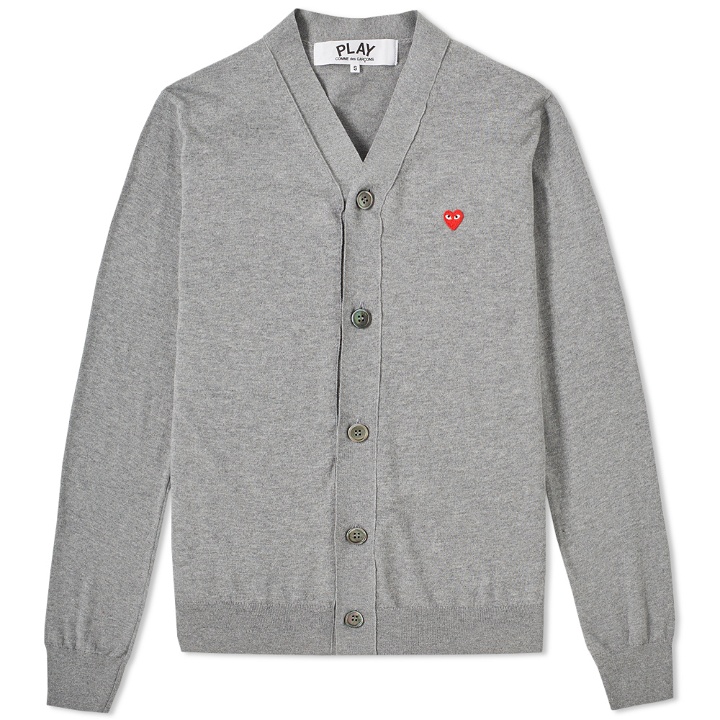 Photo: Comme des Garcons Play Little Red Heart Cardigan