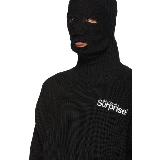 Doublet Black Surprise Disguise Turtleneck Doublet