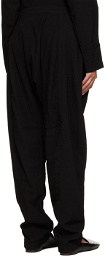 Lemaire Black Relaxed Lounge Pants