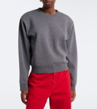 Róhe Wool and cashmere-blend sweater