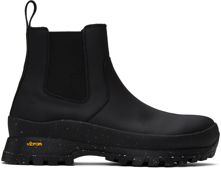 Photo: NORSE PROJECTS Black Chelsea Boots