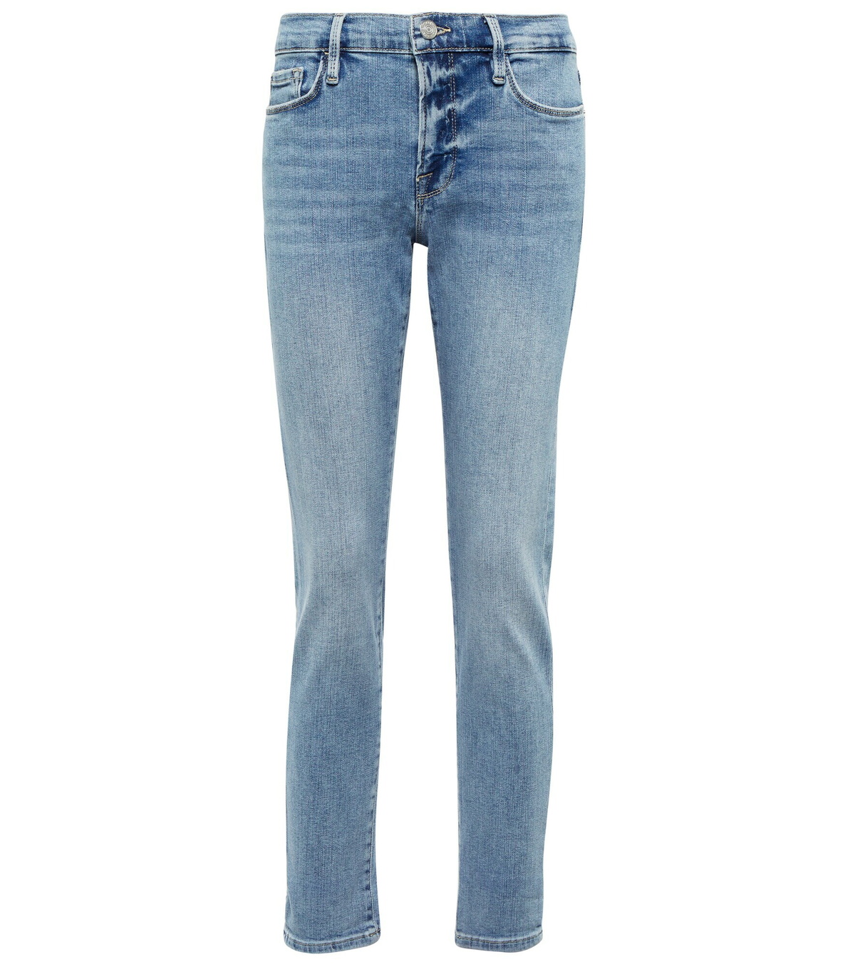 Frame - Le Garcon mid-rise cropped jeans Frame Denim