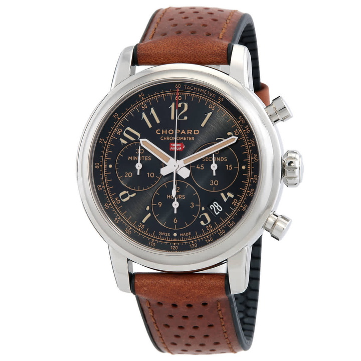 Photo: Chopard Mille Miglia GT XL Chronograph Automatic Grey Dial Mens Watch 168589 3034