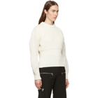 Chloe White Chunky Wool Sweater