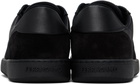 Ferragamo Black Low Top Signature Sneakers