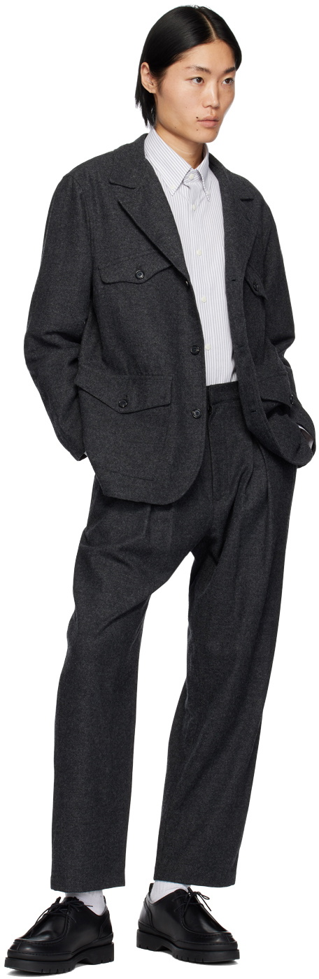 Uniform Bridge Gray Hunting Blazer