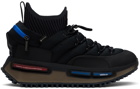 Moncler Genius Moncler x adidas Originals Black NMD Sneakers