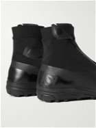 Salomon - S/LAB XA-ALPINE 2 Rubber-Trimmed Stretch-Jersey Trail Running Sneakers - Black