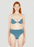 Ziah Fine Strap Almond Bikini Top