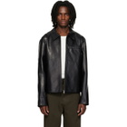 Entire Studios Black Corehide Leather Jacket