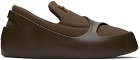 Ferragamo Brown Hybrid Slippers