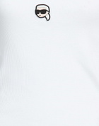 Karl Lagerfeld Womens Tank top in White