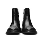 Prada Black Zip-Up Boots