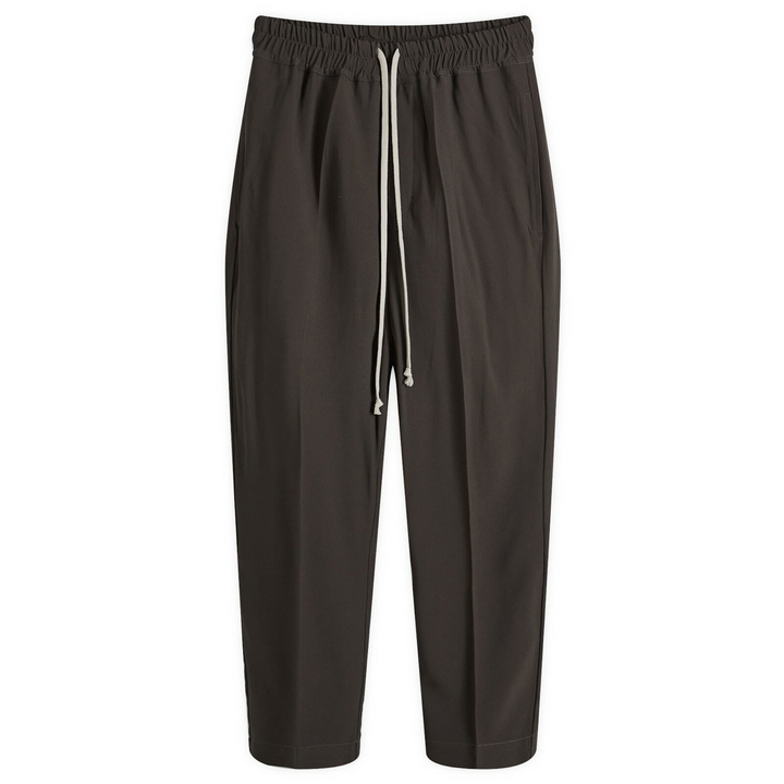 Photo: Rick Owens Women's Drawstring Trousers in Dark Dust