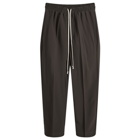 Rick Owens Women's Drawstring Trousers in Dark Dust