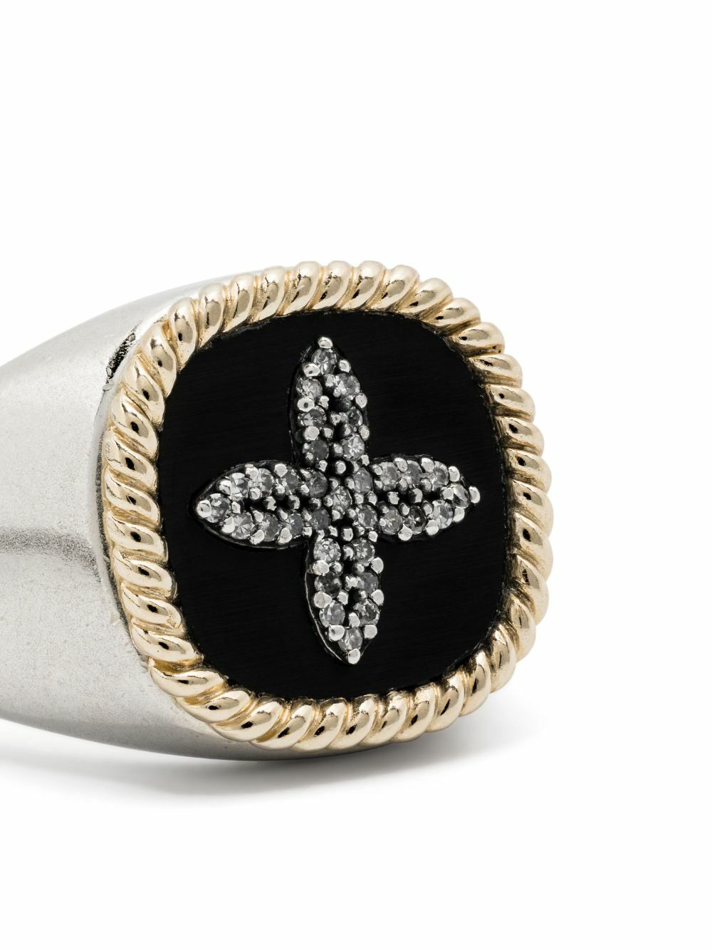 Pascale Monvoisin 9K Yellow Gold Bowie No. 2 Diamond Ring