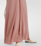 Fforme Lotta silk crêpe de chine maxi skirt