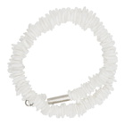 Dsquared2 White Shell Double Wrap Bracelet