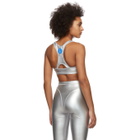 adidas Originals by Alexander Wang Silver Logo Bra