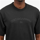 Dolce & Gabbana Men's Number Logo T-Shirt in Black