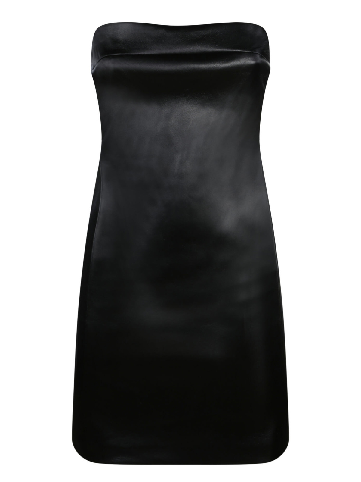 knee length dresses for ladies Alice + Olivia Coley Vegan Leather Dress