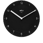 Braun BC06 Wall Clock in Black