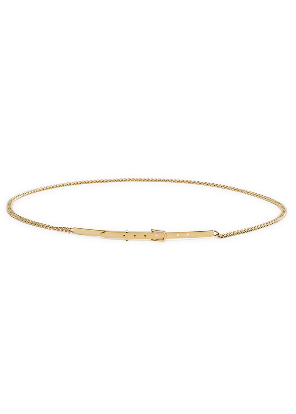 Photo: Toteme Gold-plated Chain Belt