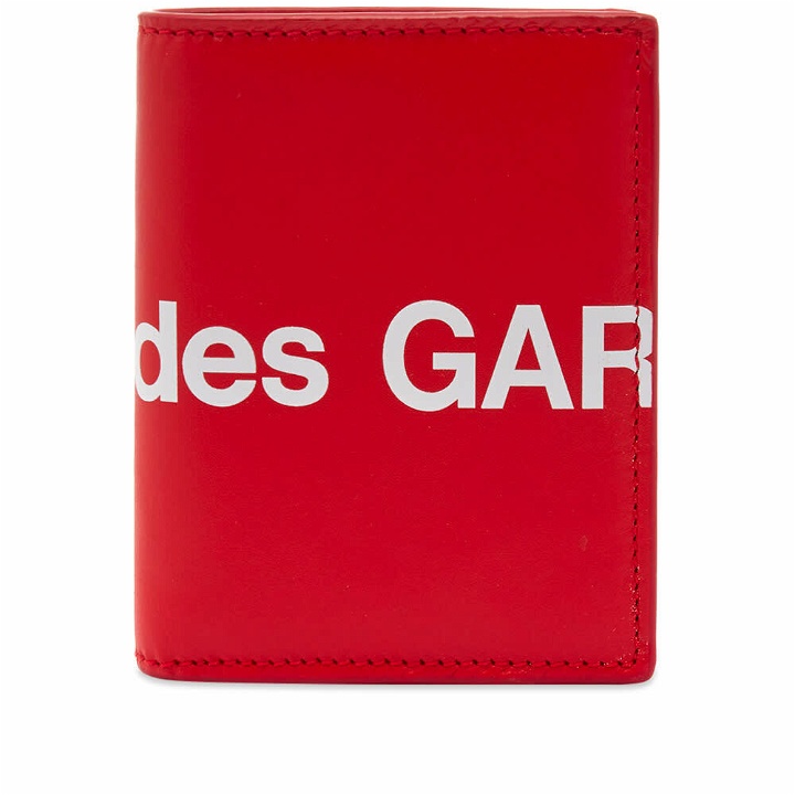 Photo: Comme des Garçons SA0641HL Huge Logo Wallet in Red