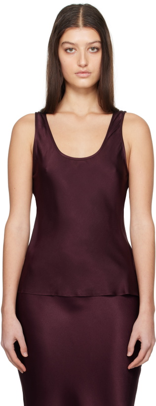 Photo: ANINE BING Burgundy Lea Tank Top