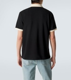 Valentino VLogo cotton jersey piqué polo shirt