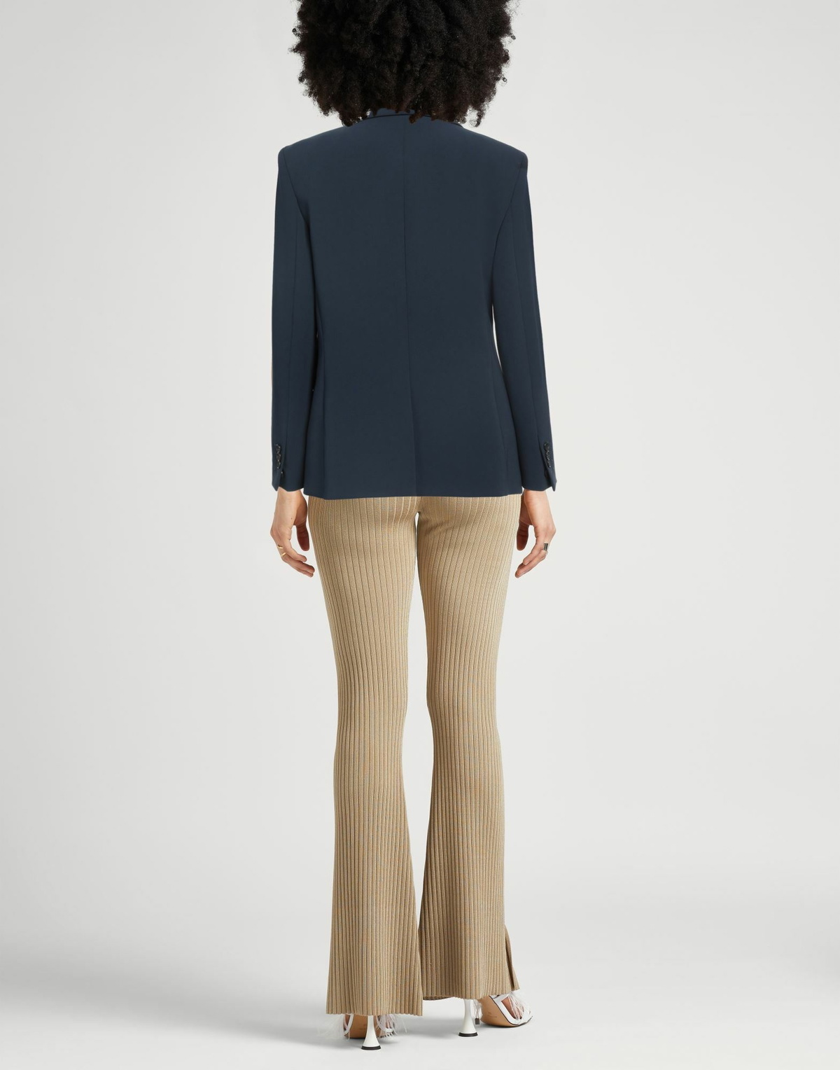Theory Womens Blazer Midnight in Blue