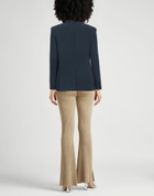 Theory Womens Blazer Midnight in Blue