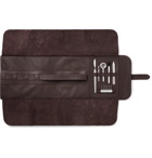 Lorenzi Milano - Stainless Steel and Aluminium Watch Repair Kit with Leather Case - Dark brown