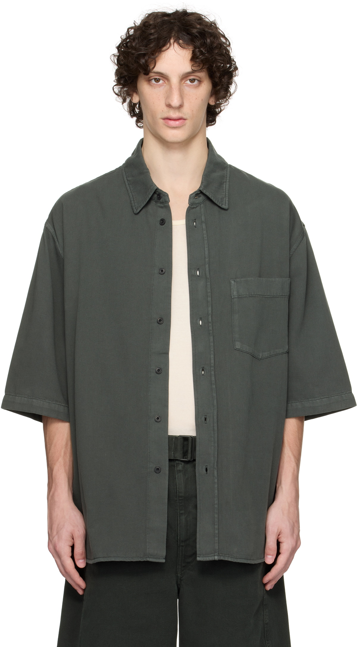 lemaireデニムシャツ44 denim shirts gray-ss-denim-shirt.jpg