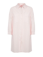 MC2 Saint Barth Woman Pink Sangallo Shirt Mini Dress