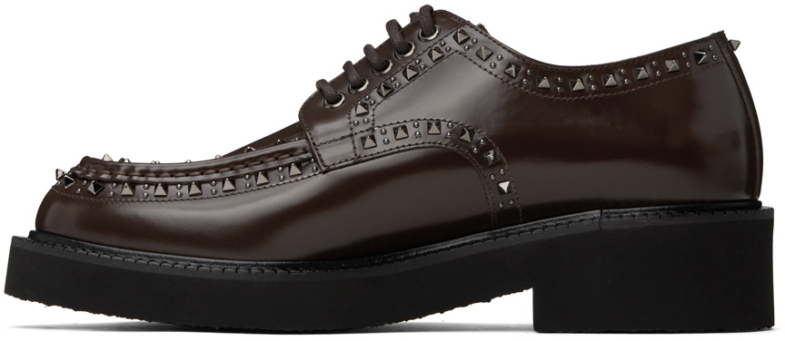 Valentino Garavani Brown Gentleglam Derbys