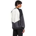 Nike Black and Off-White NSW Windrunner Sweatshirt