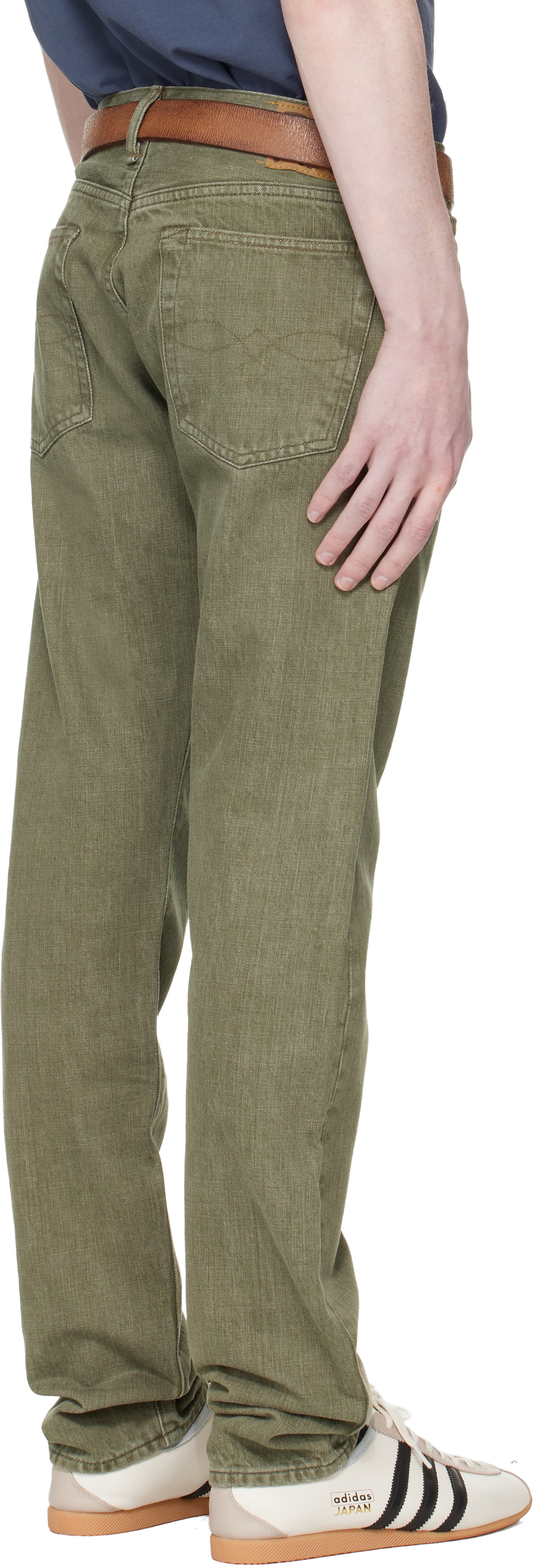 RRL Green Slim Fit Jeans