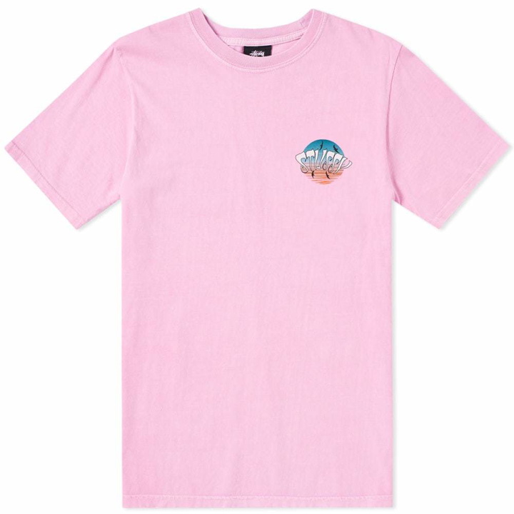 Photo: Stussy LSD Sunset Pigment Dyed Tee Pink