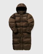 Daily Paper Wmns Epuffa Long Brown - Womens - Down & Puffer Jackets