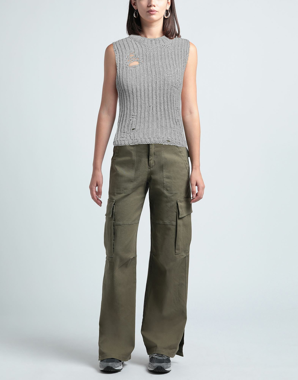 Jw Anderson Womens Sweater Light in Grey