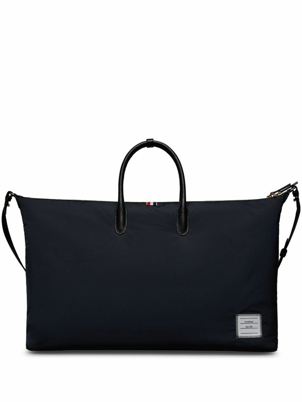 Photo: Thom Browne Logo-Patch Duffle Bag