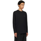 Y-3 Black Logo Long Sleeve T-shirt