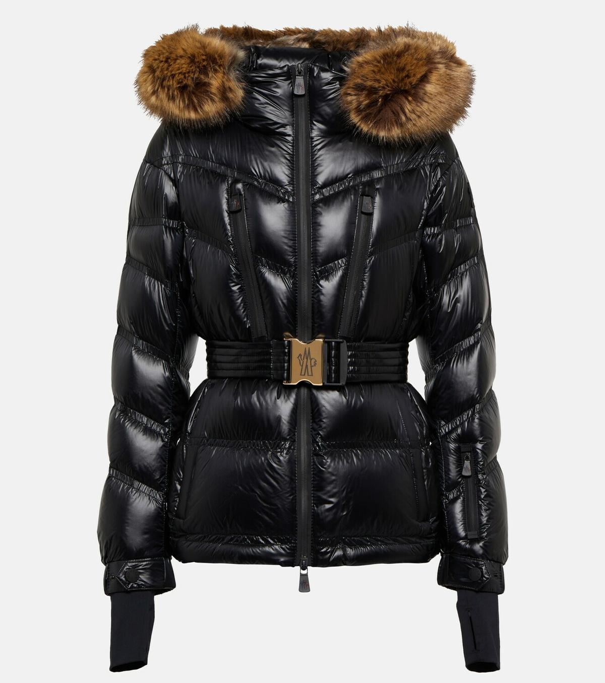 【NEW】MONCLER_women / Grenoble Bernin ダウンジャケット Moncler Grenoble Bernin hooded quilted down jacket Moncler