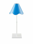 Jonathan Adler Blue Ripple Rechargeable Lamp