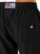 MC2 Saint Barth Man Comfort And Stretch Black Swim Shorts